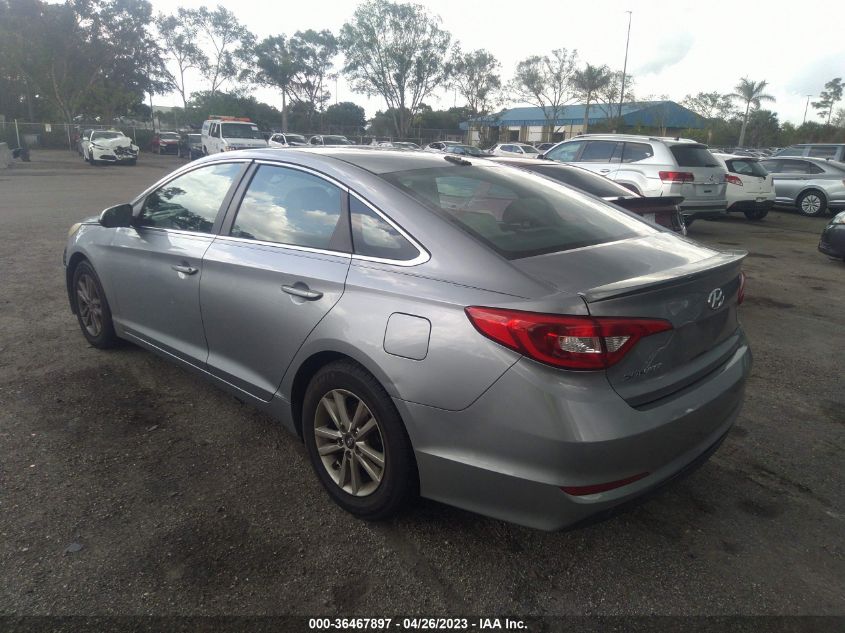 2016 HYUNDAI SONATA 2.4L SE - 5NPE24AF9GH350248