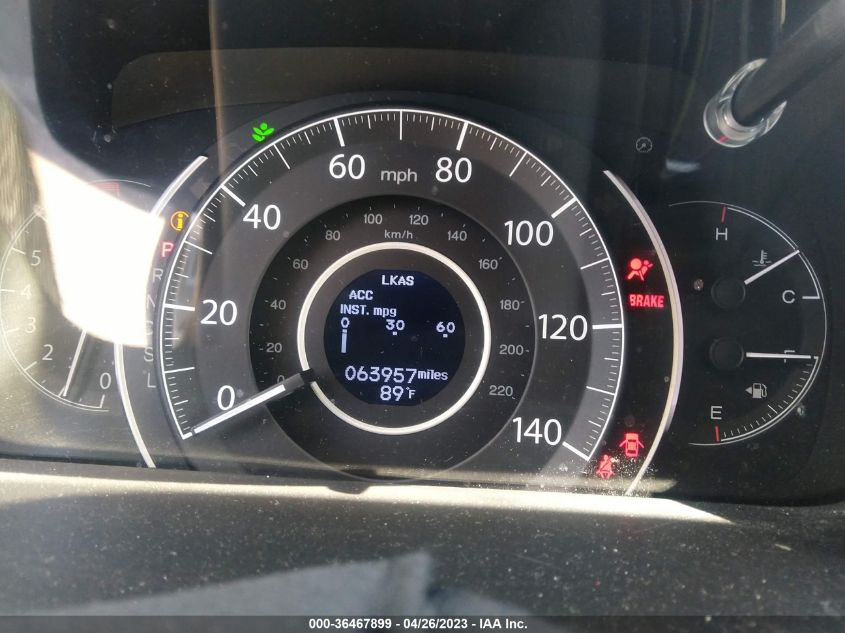 2016 HONDA CR-V TOURING - 5J6RM3H94GL015703