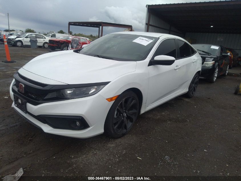 2020 HONDA CIVIC SEDAN SPORT - 2HGFC2F81LH578720