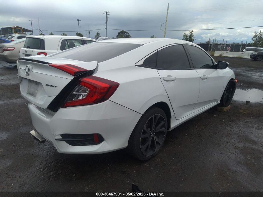 2020 HONDA CIVIC SEDAN SPORT - 2HGFC2F81LH578720
