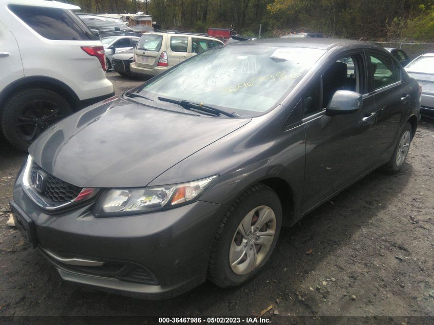 2013 HONDA CIVIC SDN LX - 2HGFB2F59DH560170