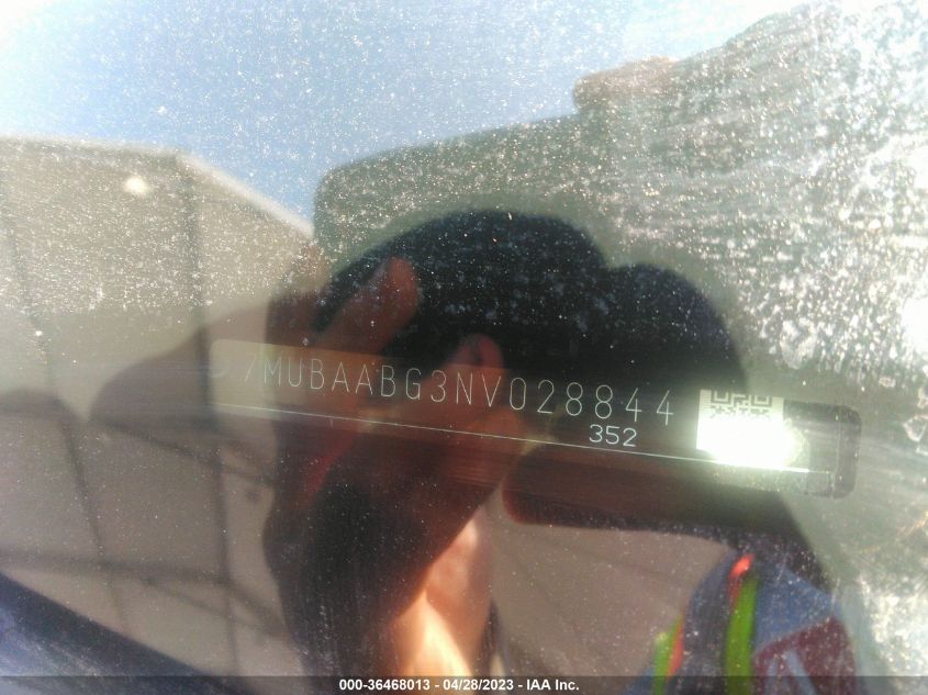 2022 TOYOTA COROLLA CROSS LE - 7MUBAABG3NV028844