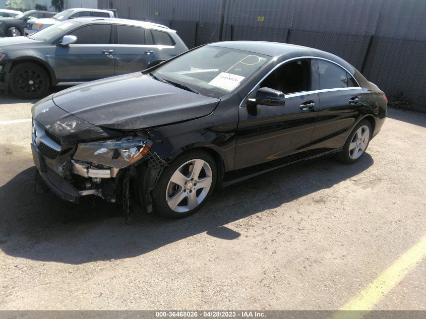 2017 MERCEDES-BENZ CLA CLA 250 - WDDSJ4EB9HN429195