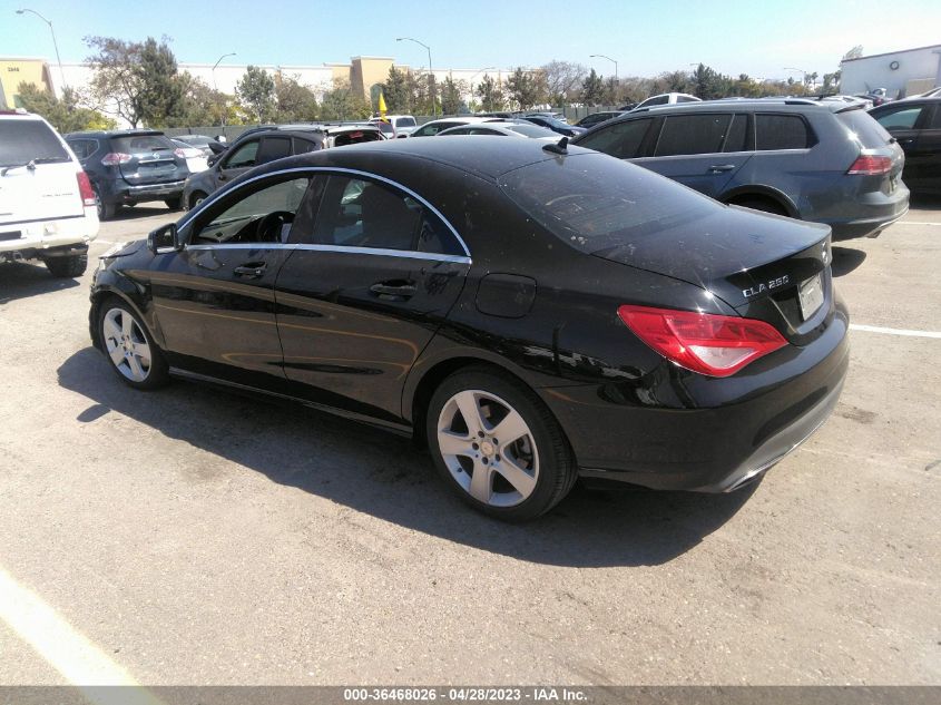 2017 MERCEDES-BENZ CLA CLA 250 - WDDSJ4EB9HN429195