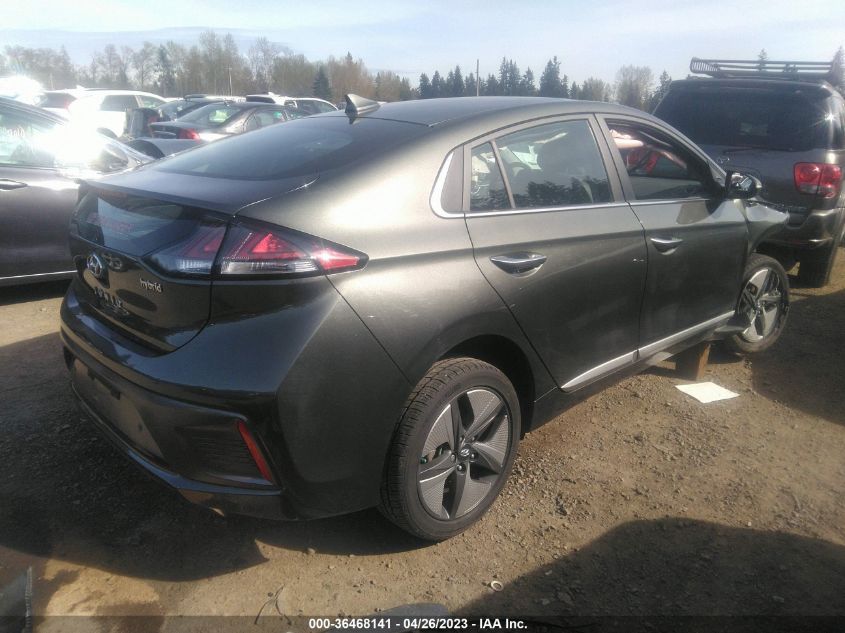 2021 HYUNDAI IONIQ HYBRID LIMITED - KMHC05LC6MU254905