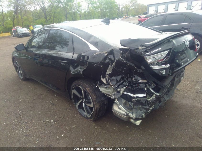 2022 HONDA ACCORD SEDAN SPORT - 1HGCV1F34NA097146