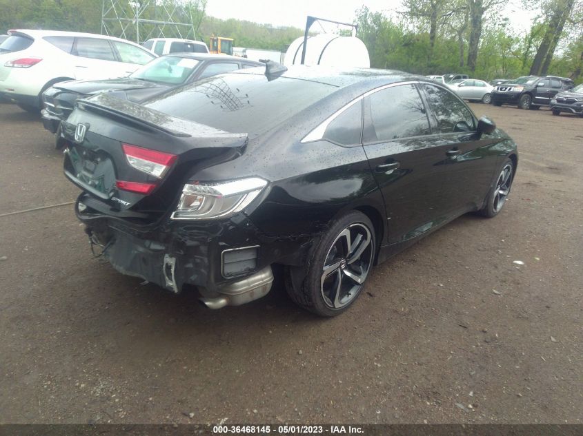2022 HONDA ACCORD SEDAN SPORT - 1HGCV1F34NA097146