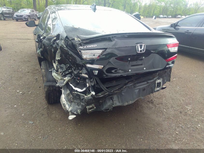 2022 HONDA ACCORD SEDAN SPORT - 1HGCV1F34NA097146