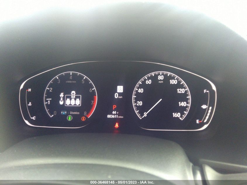 2022 HONDA ACCORD SEDAN SPORT - 1HGCV1F34NA097146