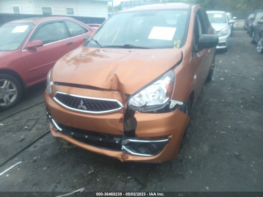 2019 MITSUBISHI MIRAGE GT/LE - ML32A5HJ5KH015942