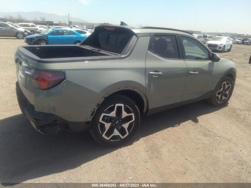 2022 HYUNDAI SANTA CRUZ LIMITED 5NTJEDAF6NH030311