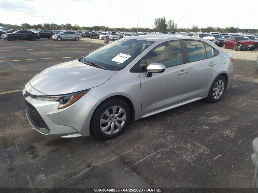 2021 TOYOTA COROLLA LE - 5YFEPMAE3MP183196