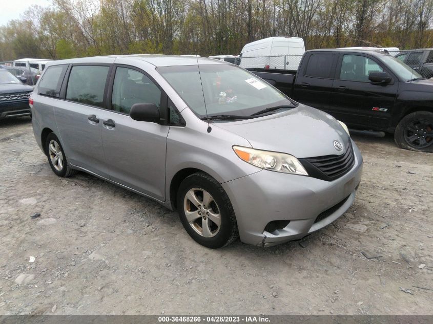 VIN 5TDZK3DC2DS336114 2013 TOYOTA SIENNA no.1