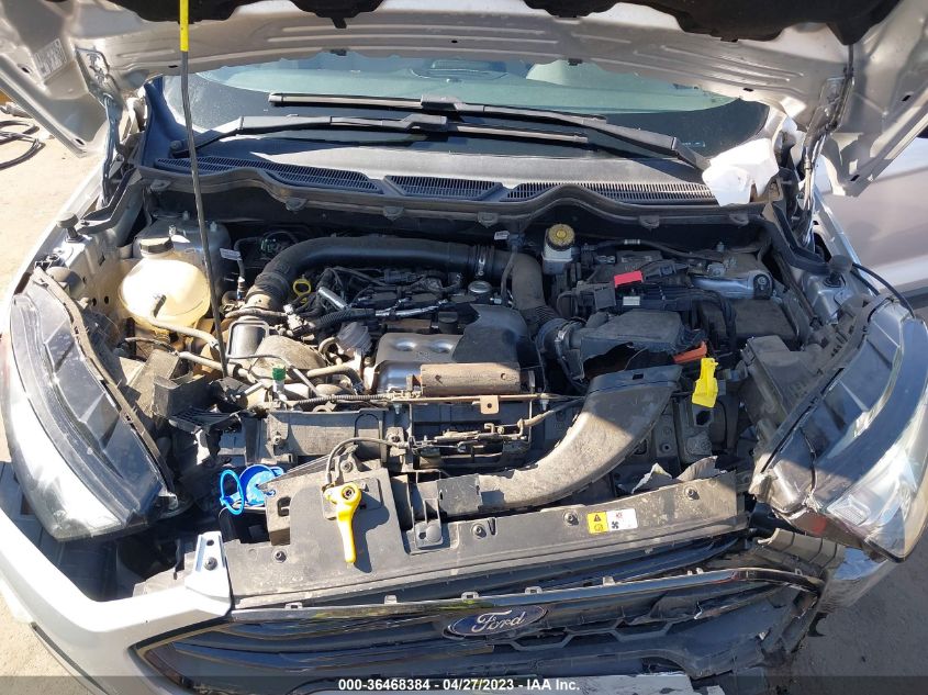 2019 FORD ECOSPORT S - MAJ3S2FE4KC279157