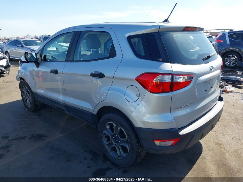2019 FORD ECOSPORT S - MAJ3S2FE4KC279157