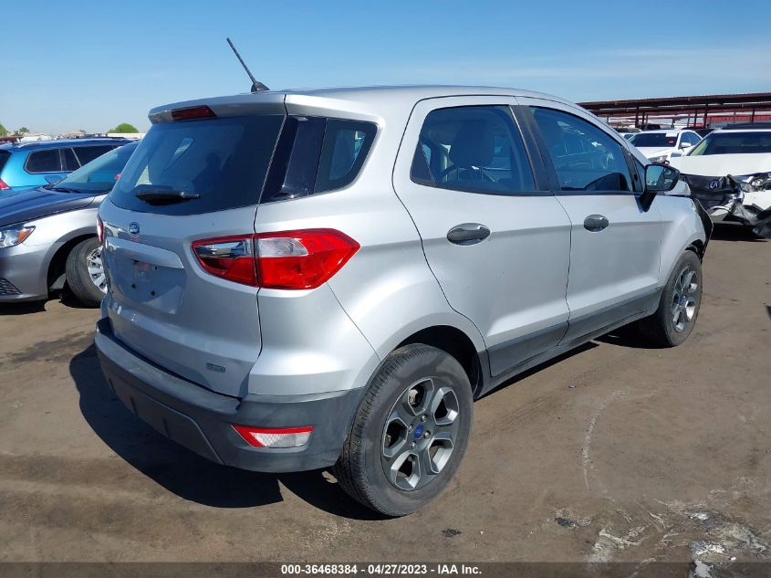 2019 FORD ECOSPORT S - MAJ3S2FE4KC279157