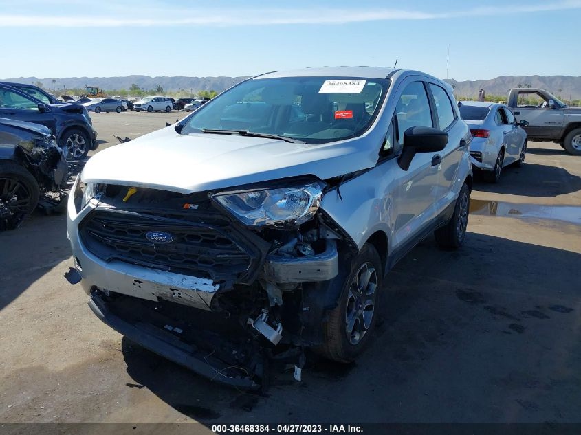 2019 FORD ECOSPORT S - MAJ3S2FE4KC279157