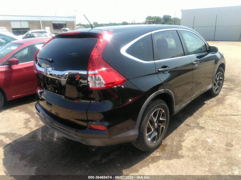 2016 HONDA CR-V SE - 5J6RM3H46GL024780