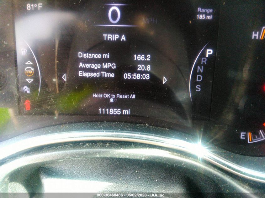 2015 JEEP GRAND CHEROKEE SUMMIT - 1C4RJEJG1FC144287
