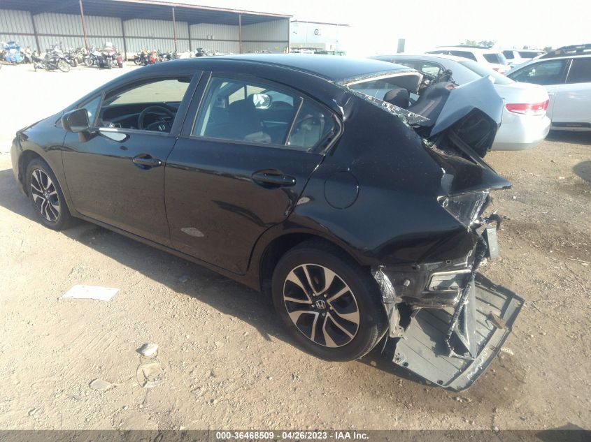 2015 HONDA CIVIC SEDAN EX - 19XFB2F83FE257148
