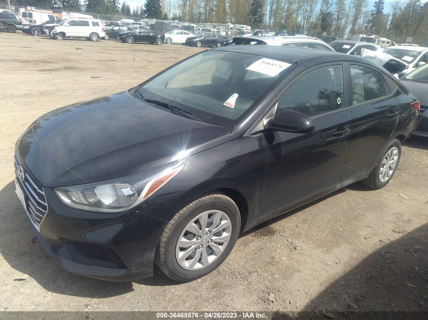 VIN 3KPC24A3XKE084846 2019 HYUNDAI ACCENT SE