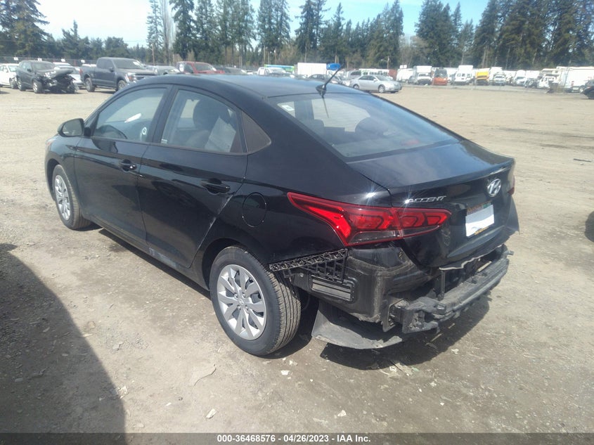 VIN 3KPC24A3XKE084846 2019 HYUNDAI ACCENT SE