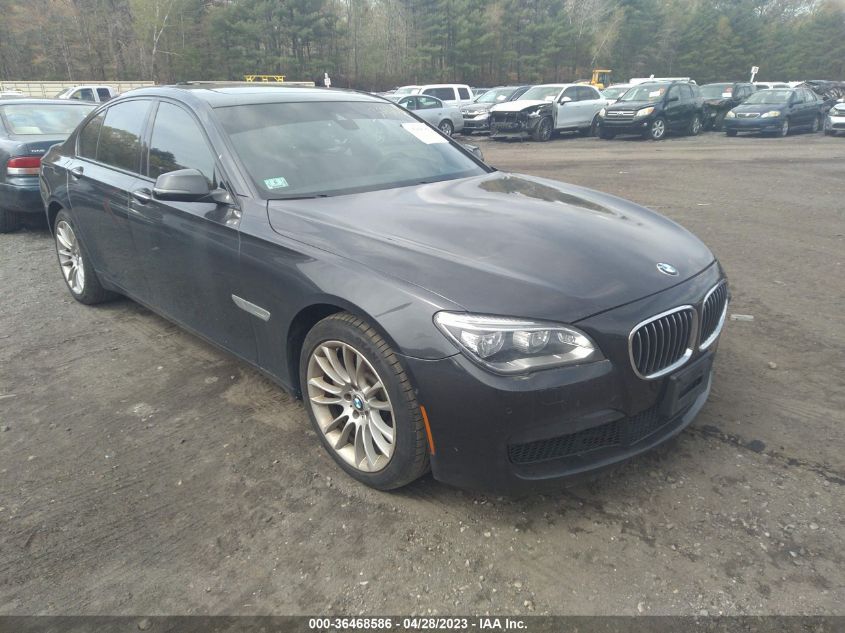2013 BMW 7 SERIES 750I XDRIVE - WBAYB6C55DD223797