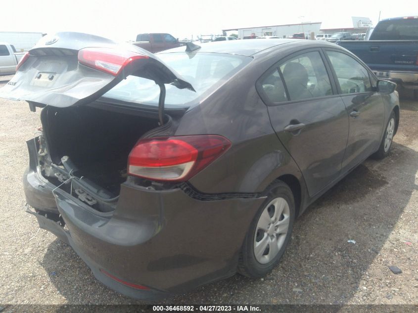 2017 KIA FORTE LX - 3KPFK4A76HE118998