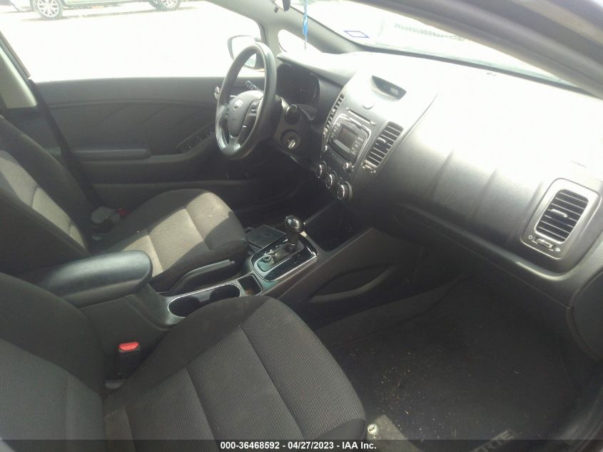 2017 KIA FORTE LX - 3KPFK4A76HE118998