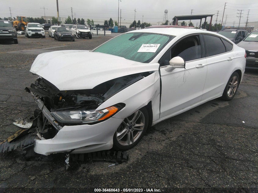 VIN 3FA6P0LUXJR151925 2018 FORD FUSION HYBRID SE