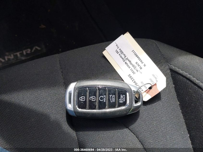 2021 HYUNDAI ELANTRA SEL - 5NPLS4AG1MH006716