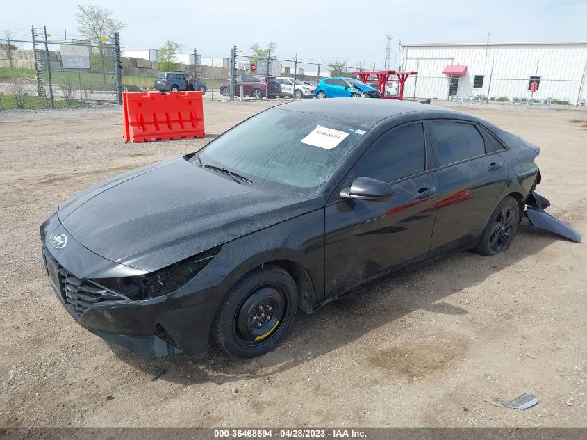 2021 HYUNDAI ELANTRA SEL - 5NPLS4AG1MH006716