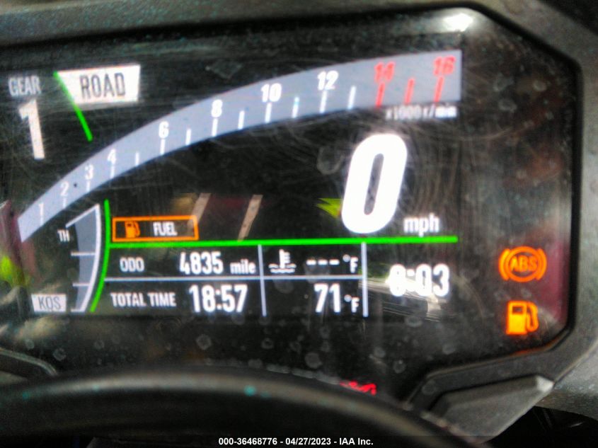 2021 KAWASAKI ZX1002 L JKBZXVL17MA000698
