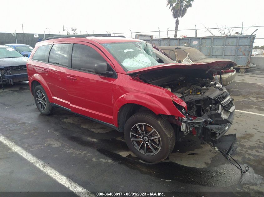 2018 DODGE JOURNEY SE - 3C4PDCAB7JT510175