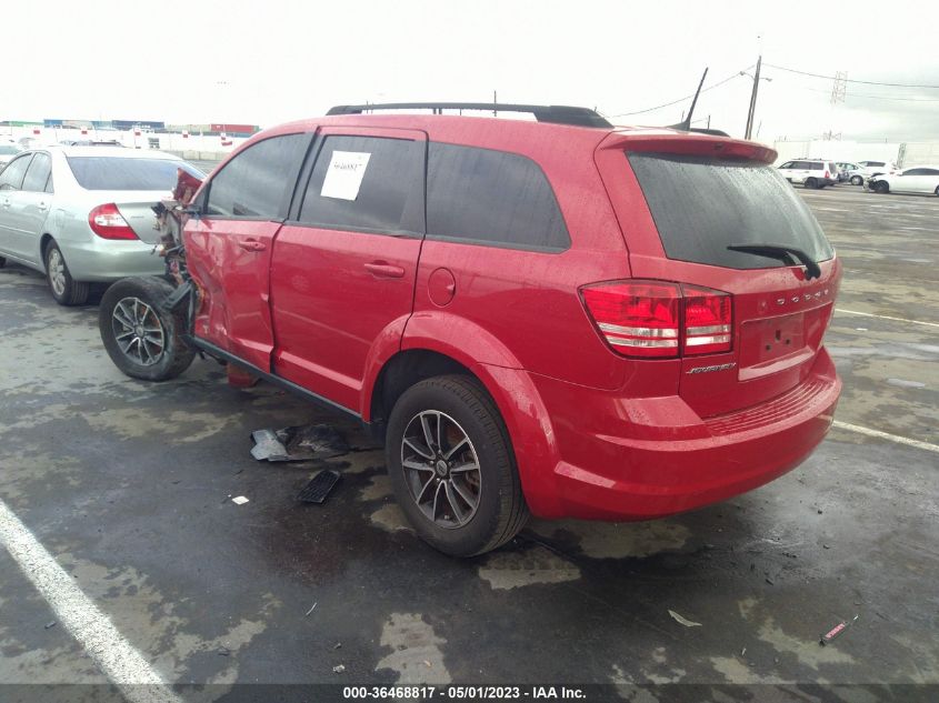 2018 DODGE JOURNEY SE - 3C4PDCAB7JT510175