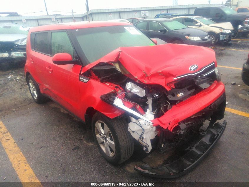 2019 KIA SOUL BASE - KNDJN2A25K7006887