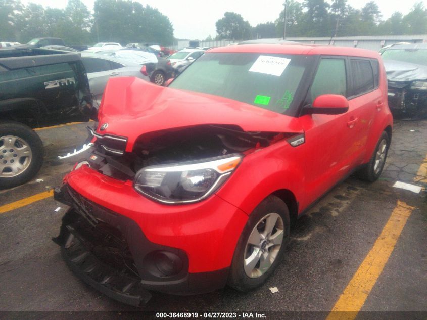 2019 KIA SOUL BASE - KNDJN2A25K7006887