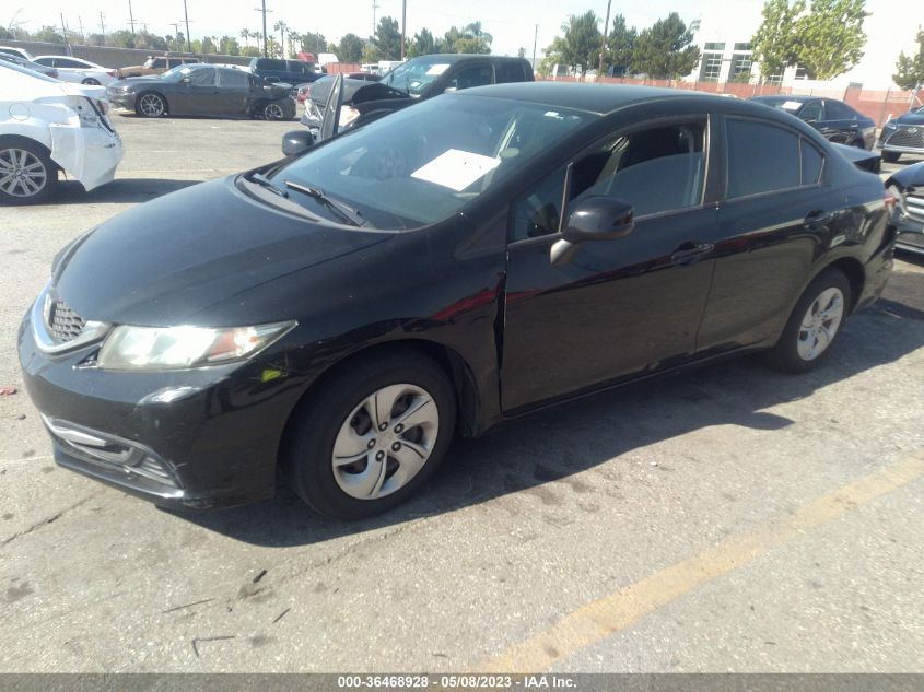 2013 HONDA CIVIC SDN LX - 19XFB2F52DE244457