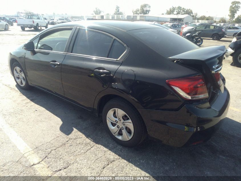 2013 HONDA CIVIC SDN LX - 19XFB2F52DE244457