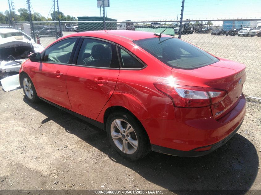 2013 FORD FOCUS SE - 1FADP3F22DL177277