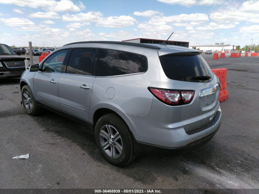2015 CHEVROLET TRAVERSE LT - 1GNKRHKD2FJ354450