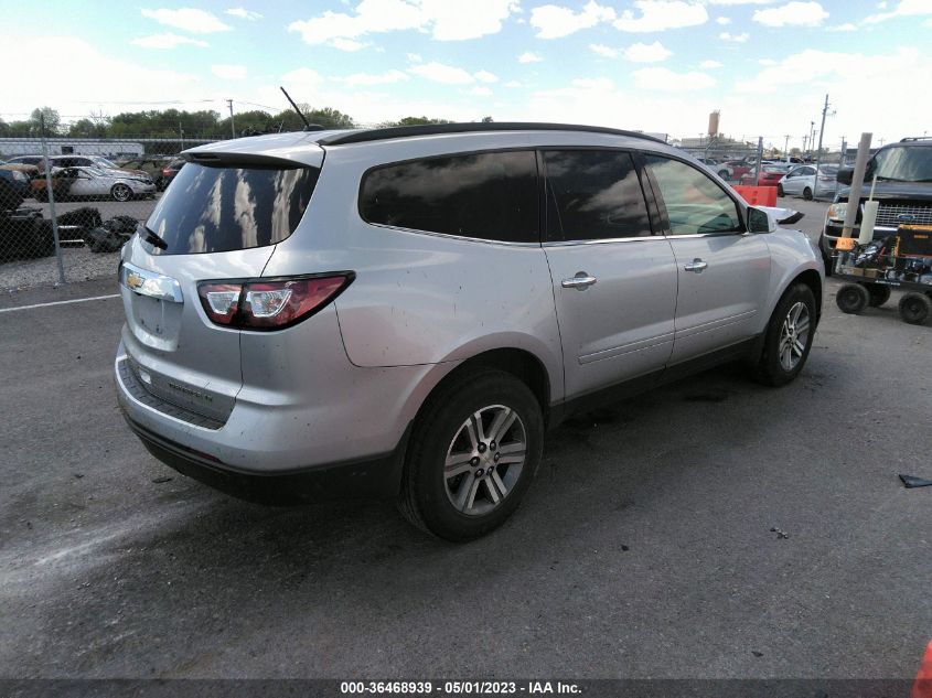 2015 CHEVROLET TRAVERSE LT - 1GNKRHKD2FJ354450