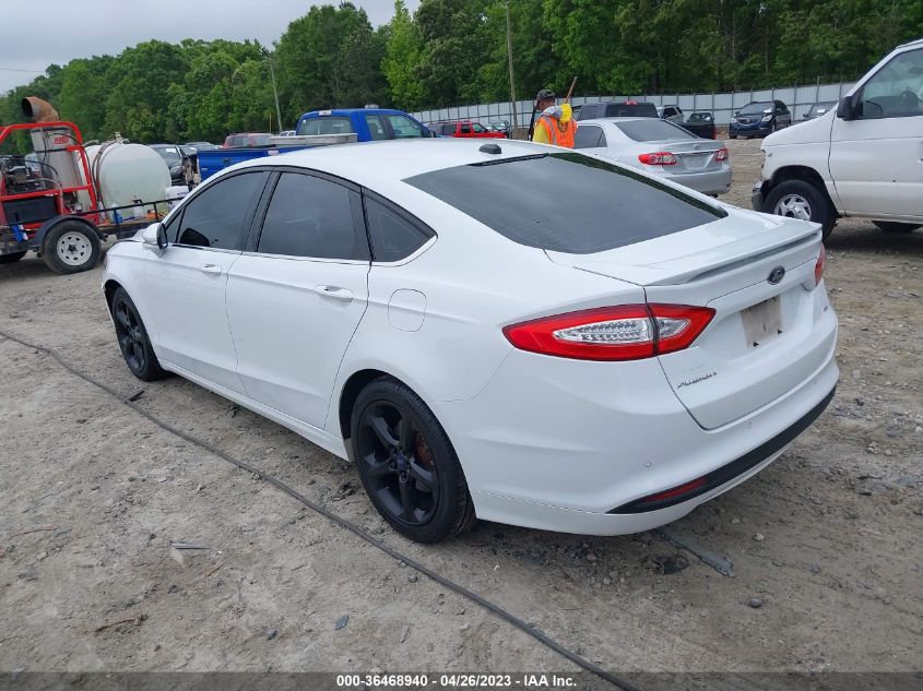 2016 FORD FUSION SE - 3FA6P0H79GR169800