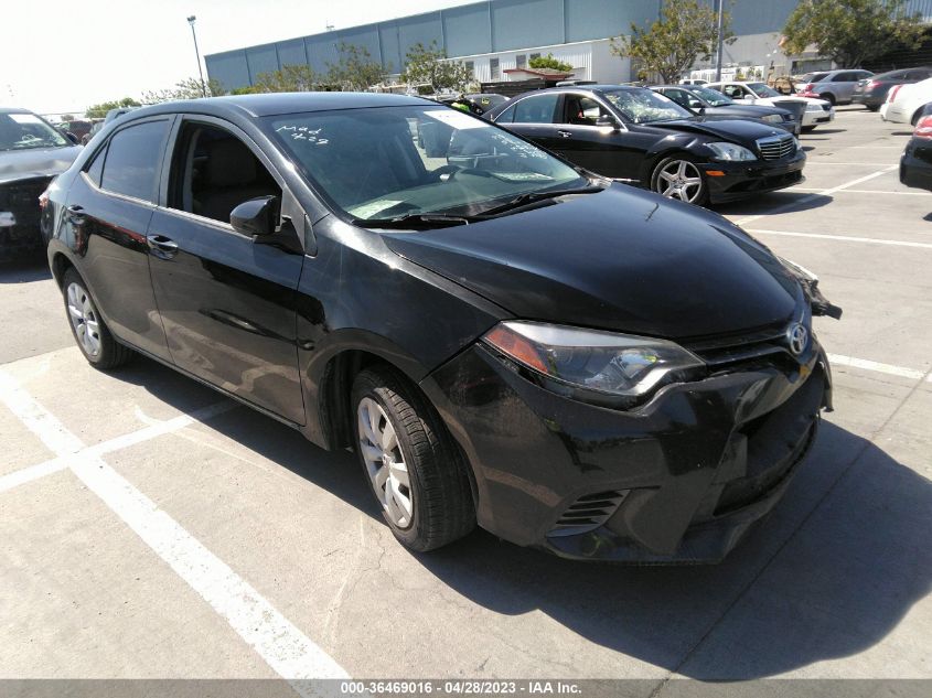 2015 TOYOTA COROLLA L/LE/S/S PLUS/LE PLUS - 5YFBURHE7FP281505