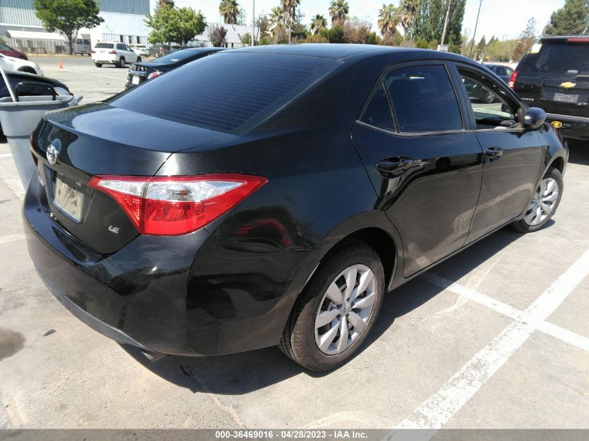 2015 TOYOTA COROLLA L/LE/S/S PLUS/LE PLUS - 5YFBURHE7FP281505