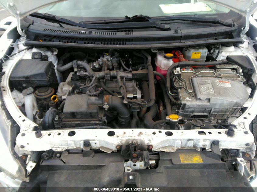 2013 TOYOTA PRIUS C ONE/TWO/THREE/FOUR - JTDKDTB33D1050350