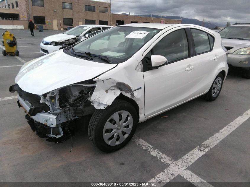 2013 TOYOTA PRIUS C ONE/TWO/THREE/FOUR - JTDKDTB33D1050350