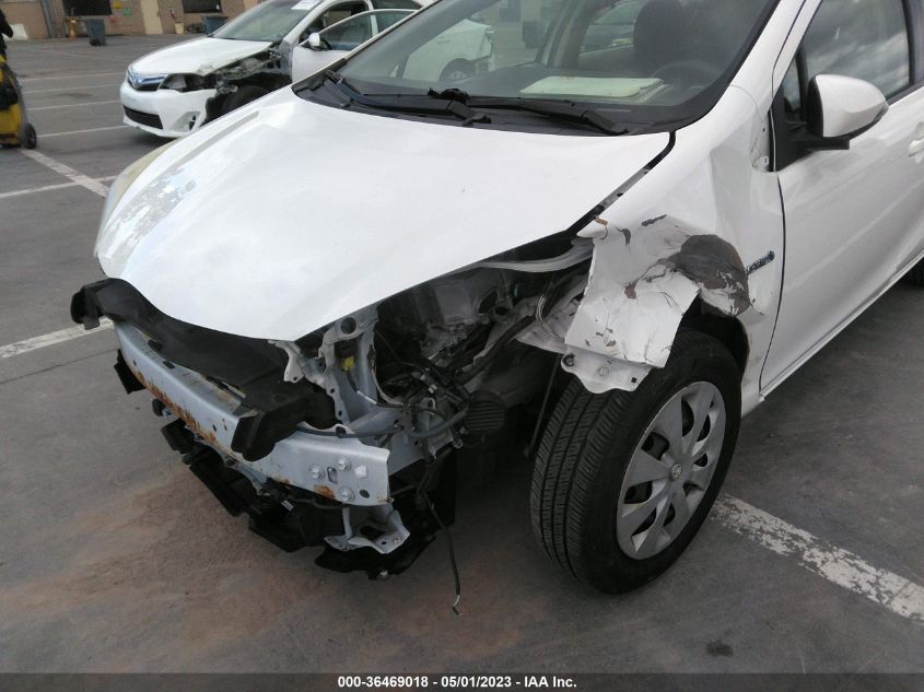 2013 TOYOTA PRIUS C ONE/TWO/THREE/FOUR - JTDKDTB33D1050350