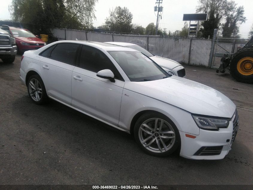 2017 AUDI A4 SEASON OF AUDI PREMIUM - WAUDNAF45HN041495