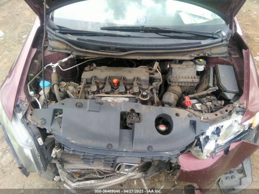 2013 HONDA CIVIC SDN LX - 19XFB2F53DE220040